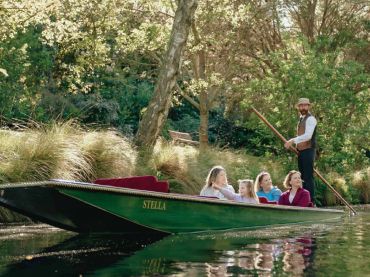 Punting on the Avon River